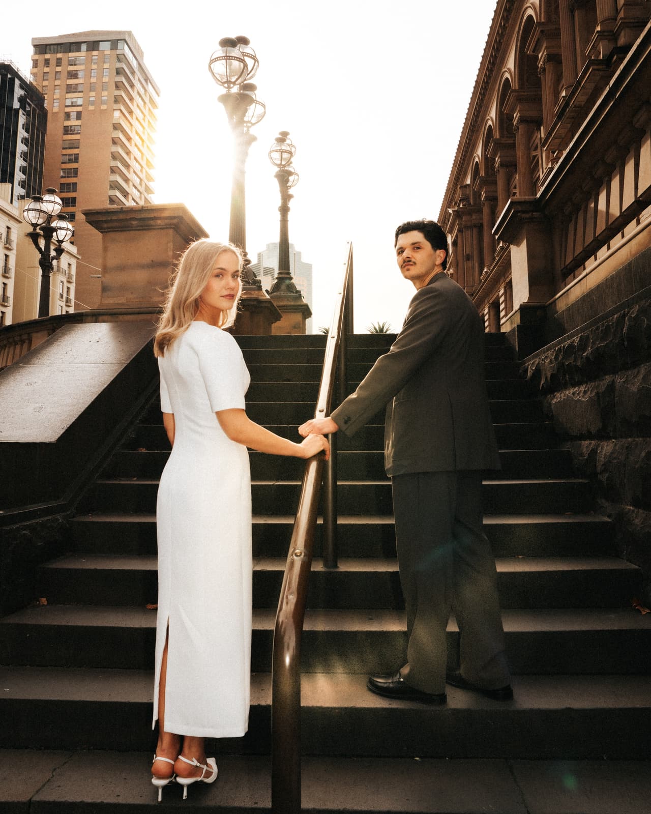Officially, Chris & Karina.